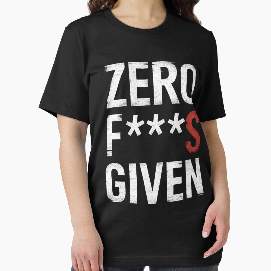 Zero Fs Given – Funny Dark Humor Quote by I AM BRO