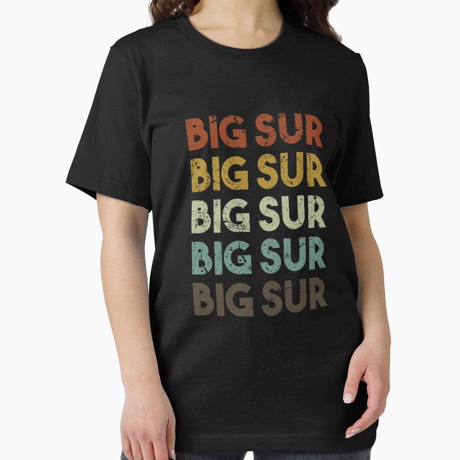 Retro Big Sur California by Si Li T-Shirts, Hoodie, Sweatshirt | BlankRebels.com (Image 2)