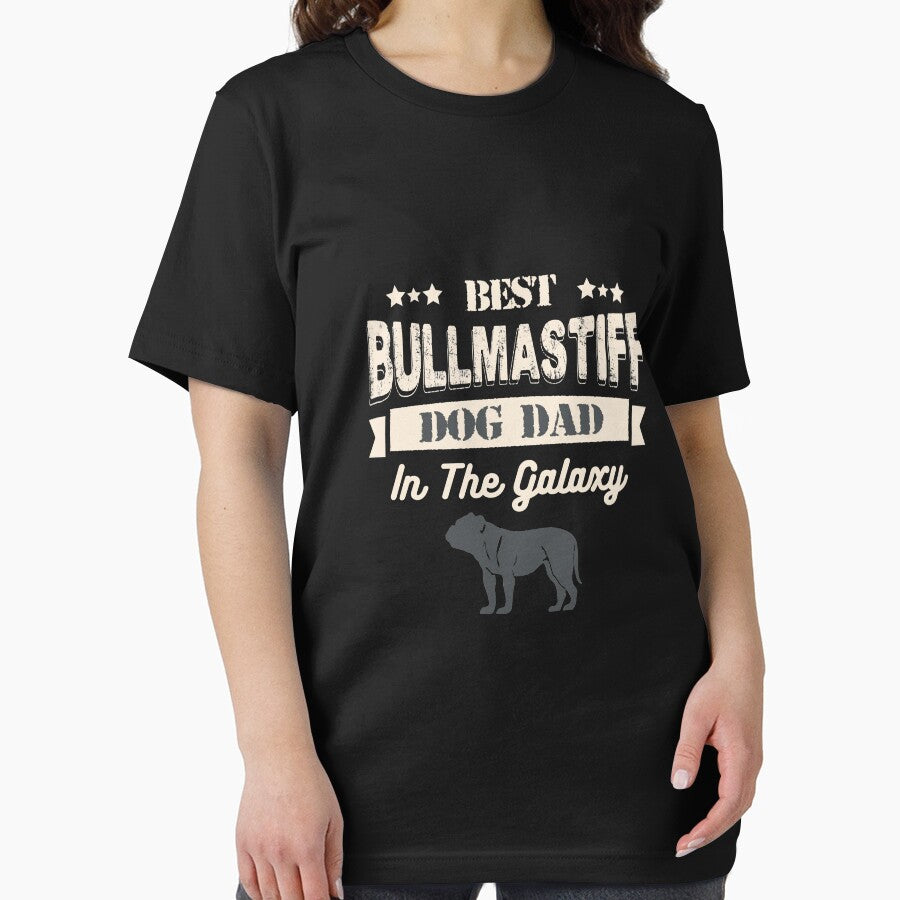 Best Bullmastiff Dog Dad In The Galaxy by stuch75