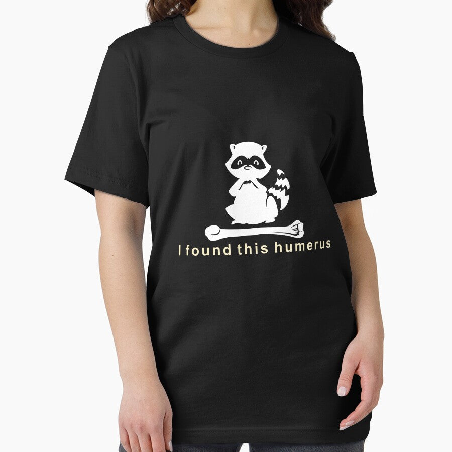 I found this humerus | Raccoon | NickerStickers® on Redbubble by NickerStickers T-Shirts, Hoodie, Sweatshirt (Image 2)