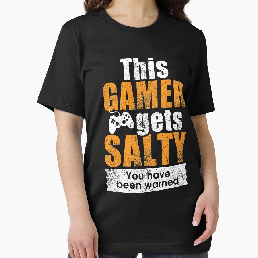 Funny gamer tshirt, salty tshirt (Image 2)