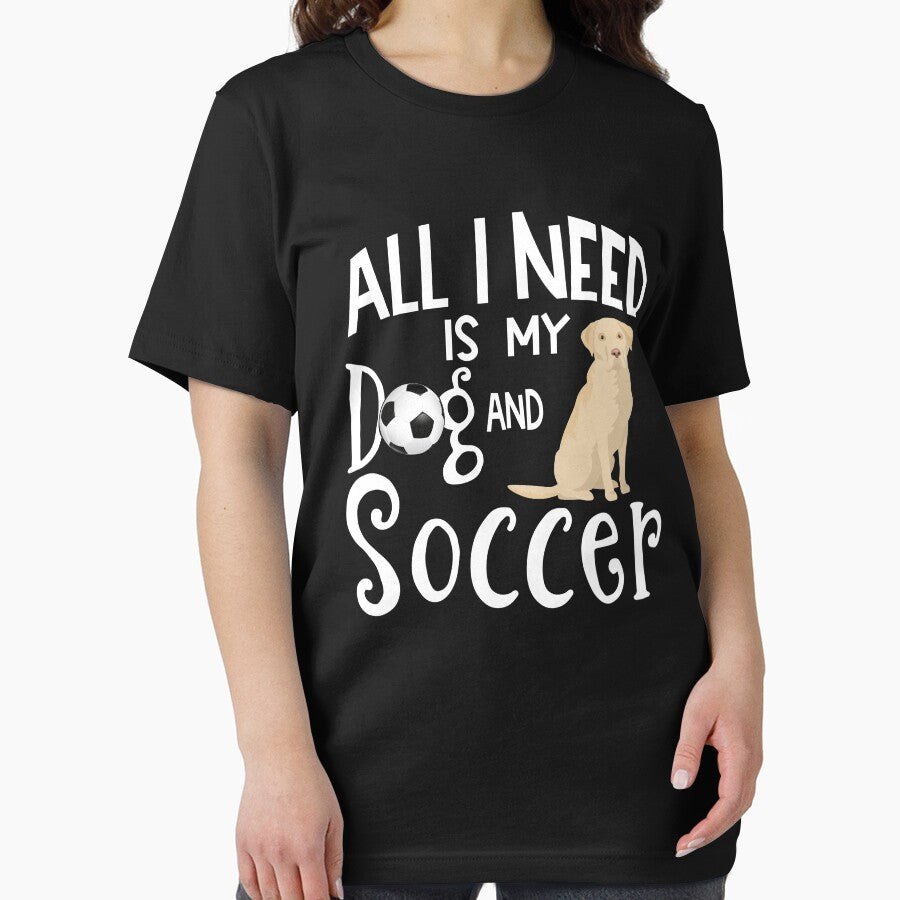 Yellow Labrador Retriever Dog Soccer Player Dog Lover Gift Cute Funny Saying by tncgifts