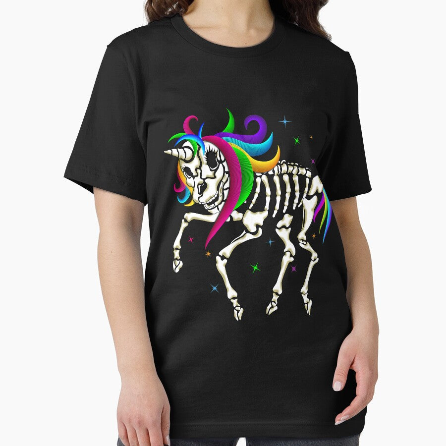 Unicorn Skeleton - Unicorn Skull Gift by trollshooter T-Shirts, Hoodie, Sweatshirt | BlankRebels.com (Image 2)