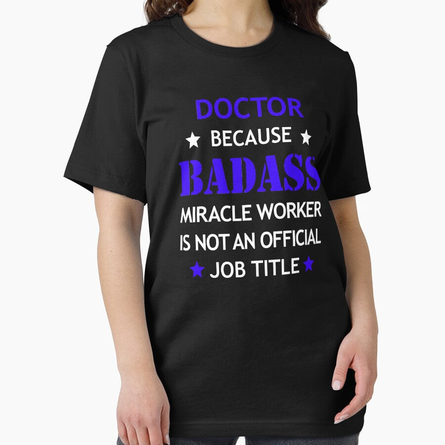 Doctor Badass Birthday Funny Christmas Cool Gift by smily-tees Hoodie, Sweatshirt | BlankRebels.com (Image 2)
