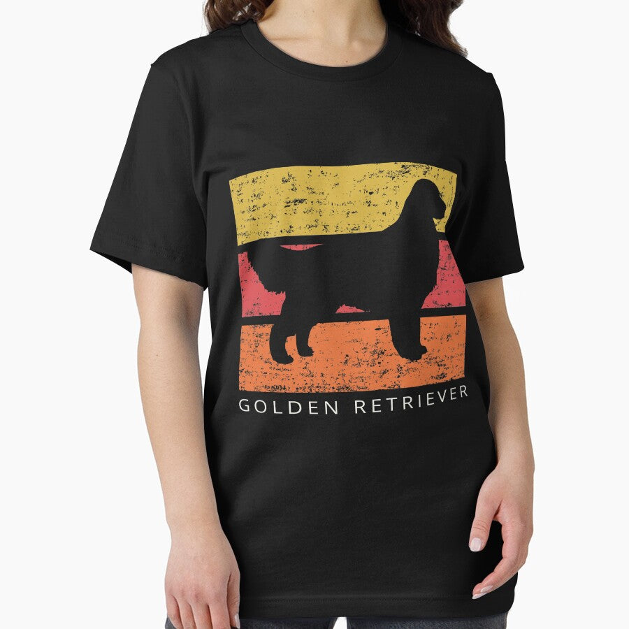 Golden Retriever Retro Vintage Design Distressed by SayAhh T-Shirts, Hoodie, Sweatshirt | BlankRebels.com (Image 2)