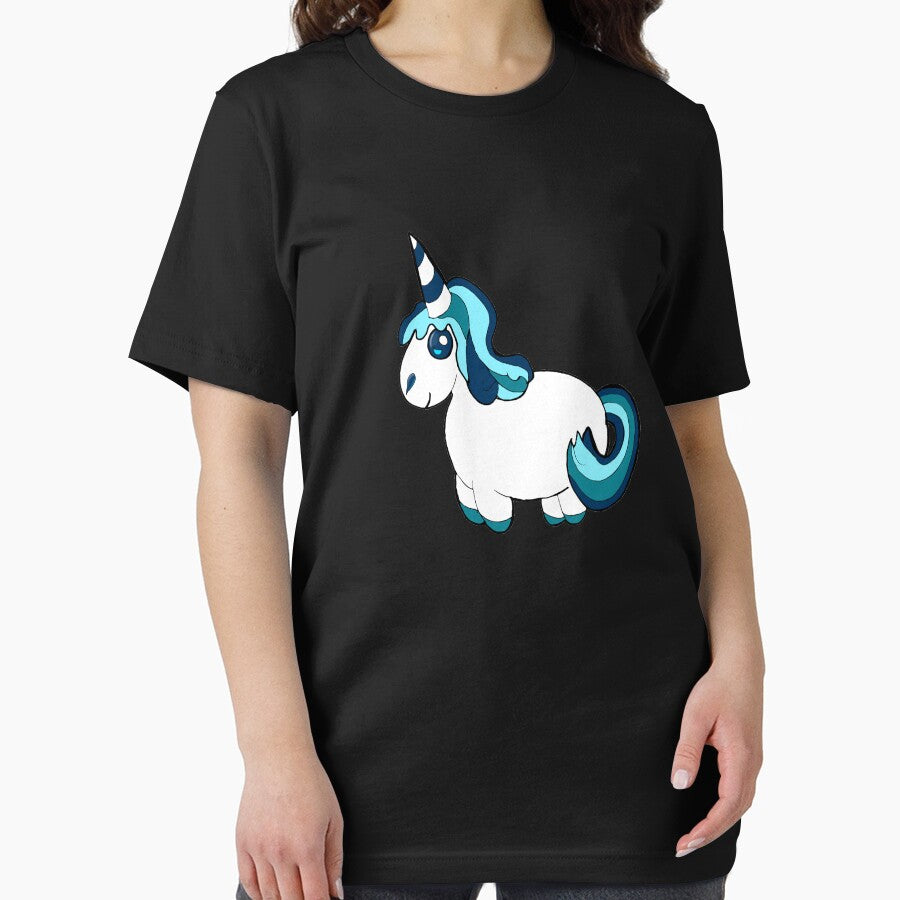 Cute Little Baby Blue Unicorn Emoji by PrintPress T-Shirts, Hoodie, Sweatshirt | BlankRebels.com (Image 2)