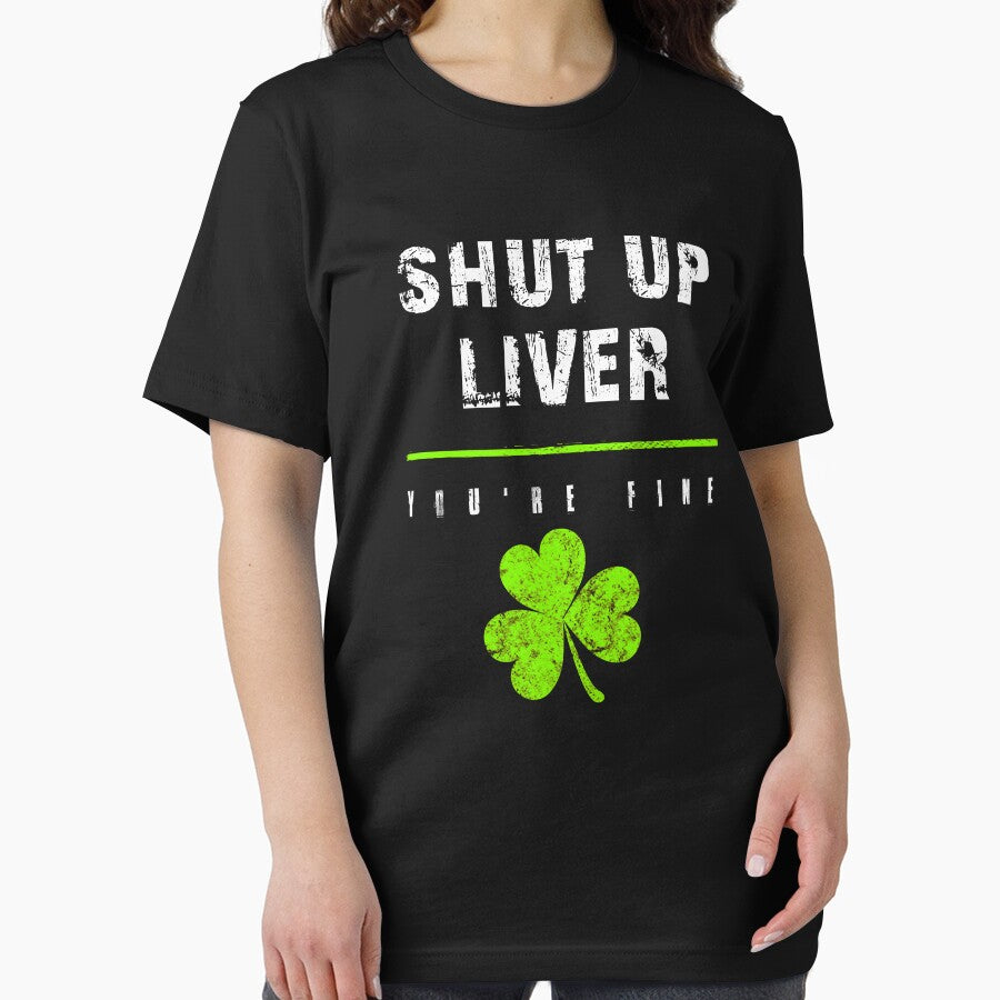 Shut Up Liver Your Fine Drinking St Patricks Day by doggopupper T-Shirts, Hoodie, Sweatshirt | BlankRebels.com (Image 2)