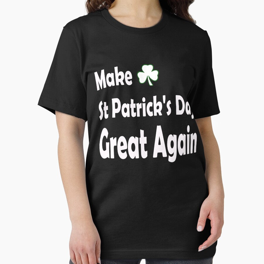 Make St Patricks Day Great Again. Funny St Paddys Day by CoolApparelShop T-Shirts, Hoodie, Sweatshirt (Image 2)