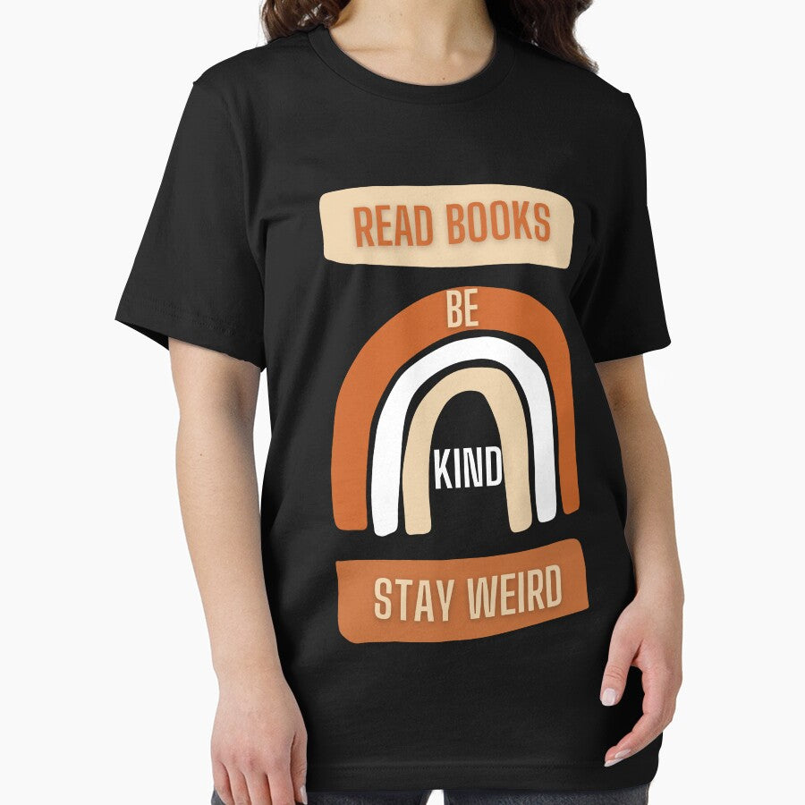 Read books be kind stay weird by TFLprod T-Shirts, Hoodie, Sweatshirt | BlankRebels.com (Image 2)