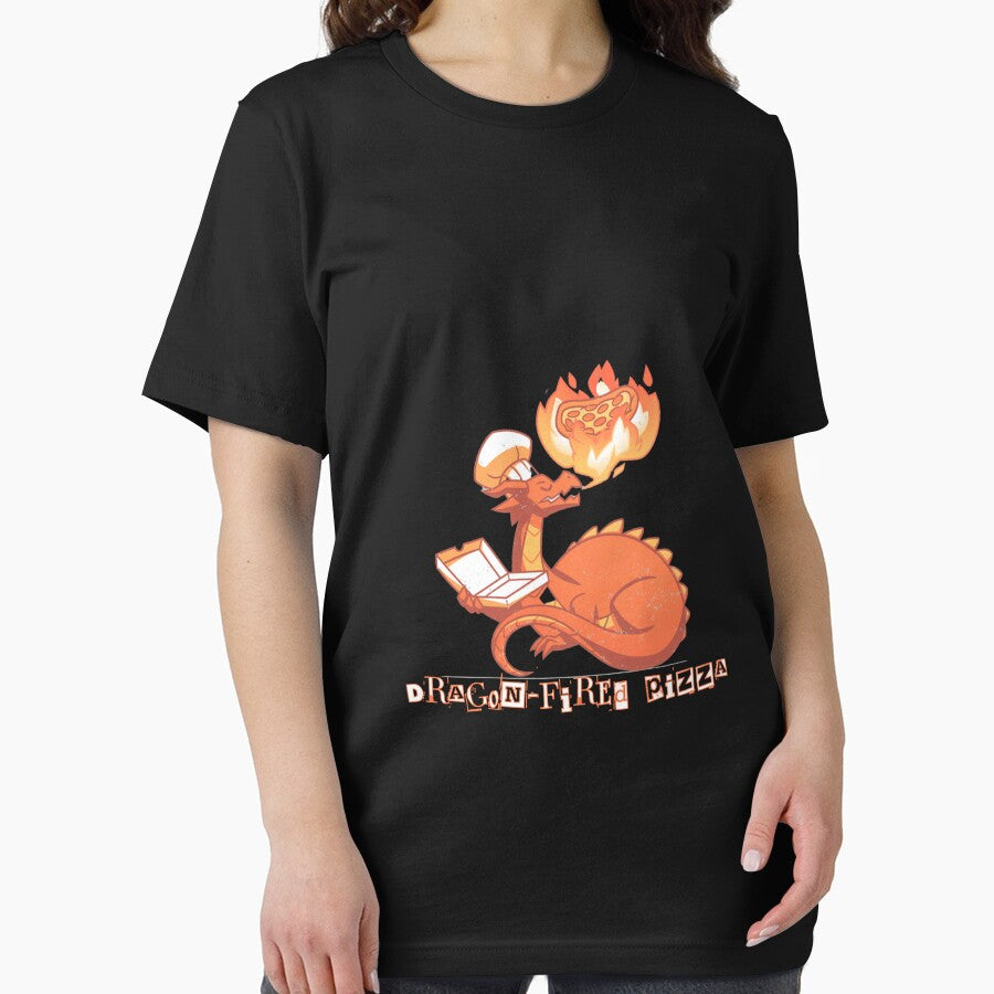 Dragon fired pizza funny tshirt by ParodyPixels ⭐⭐⭐⭐⭐(11k+) Hoodie, Sweatshirt | BlankRebels.com (Image 2)