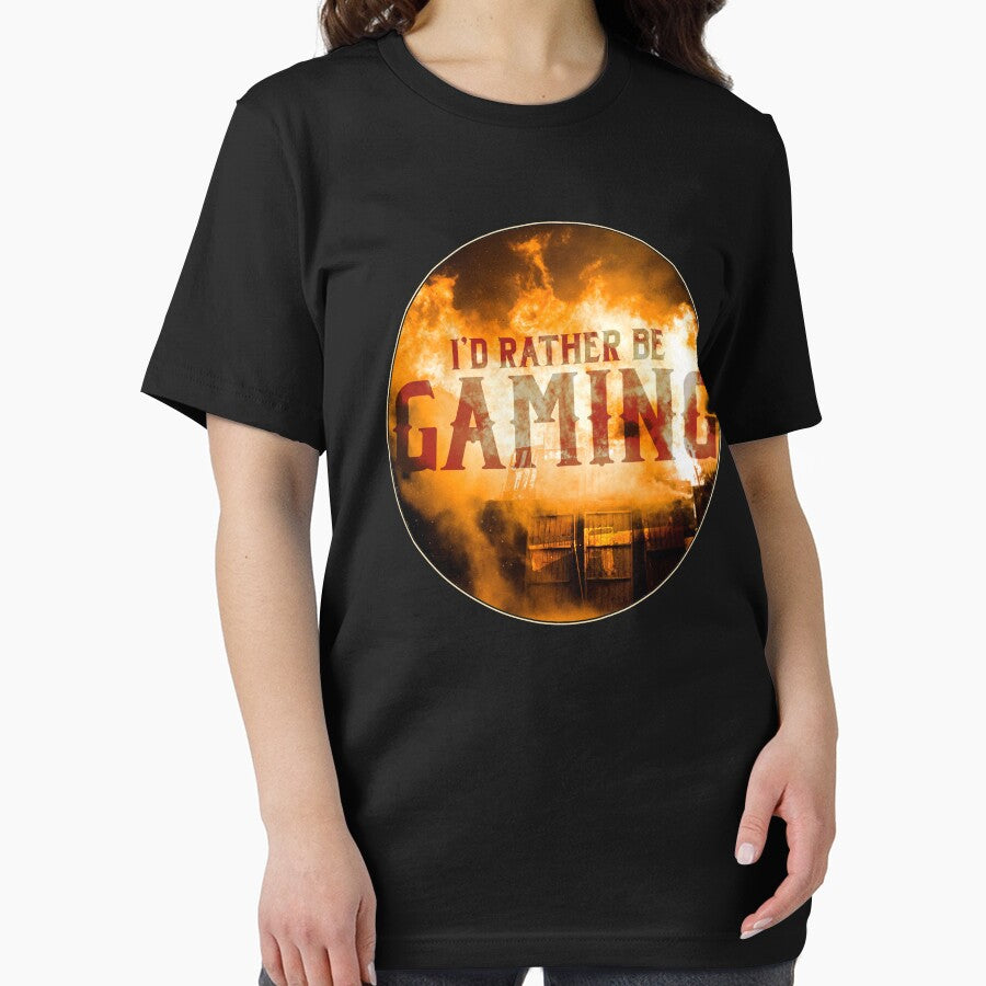 Gaming Artwork "I'd Rather Be Gaming" Explosion by festivalshirt T-Shirts, Hoodie, Sweatshirt | BlankRebels.com (Image 2)