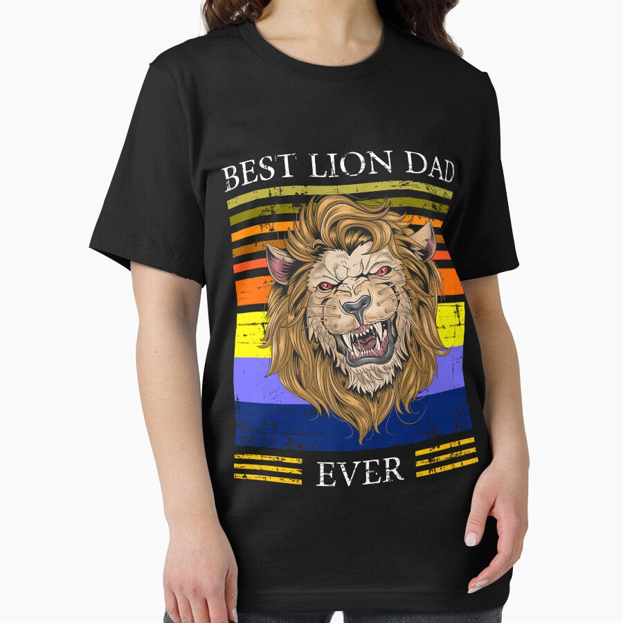 best lion dad , Dad Lion ,  Father's Day Gift Shirt, Cool Gift For Dad,Father's Day Gift From Wife, Dad Gift... (Image 2)