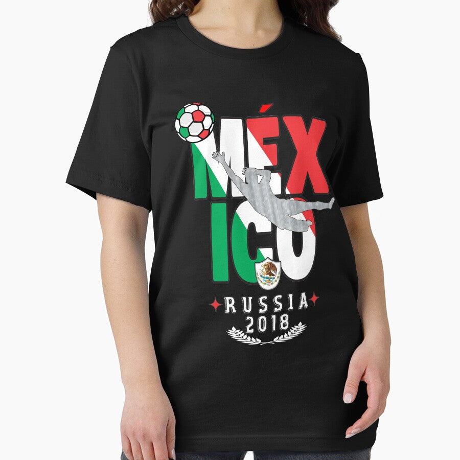 Mexico world cup soccer Russia in 2018 Tshirt by Tetete