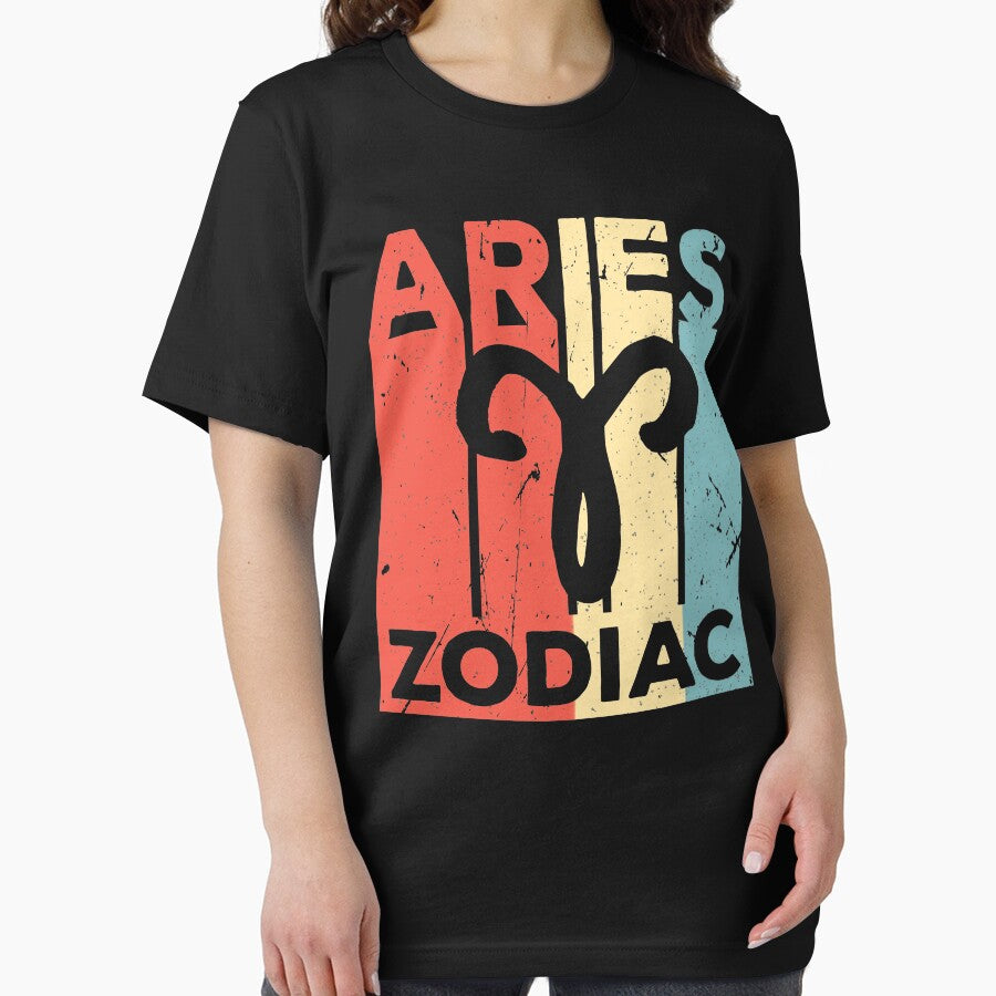 Aries Zodiac Vintage Retro by Elixir Designs T-Shirts, Hoodie, Sweatshirt | BlankRebels.com (Image 2)