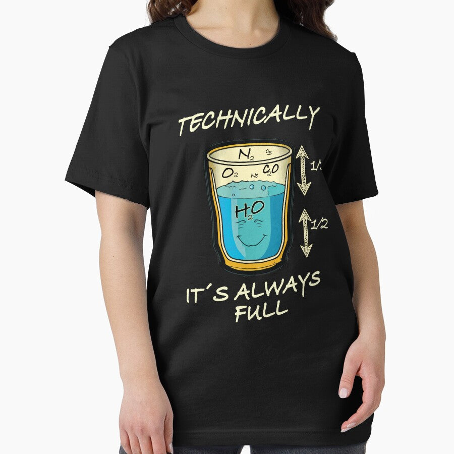 The glass is always full! by Le-Freak T-Shirts, Hoodie, Sweatshirt | BlankRebels.com (Image 2)