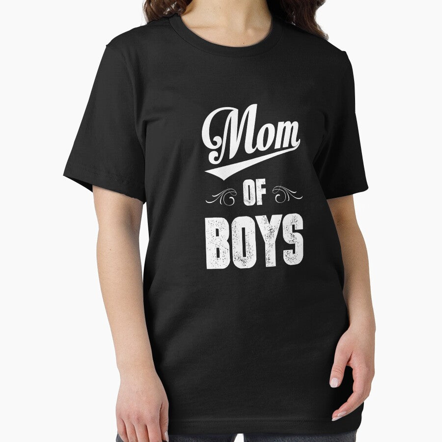 Mom Of Boys Funny Mother by BUBLTEES T-Shirts, Hoodie, Sweatshirt | BlankRebels.com (Image 2)