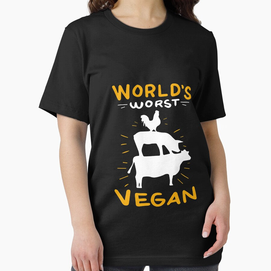 Worlds Worst Vegan by Mill8ion T-Shirts, Hoodie, Sweatshirt | BlankRebels.com (Image 2)