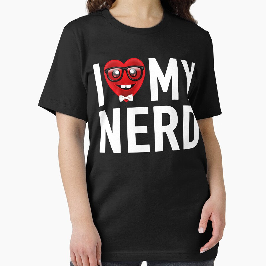 I Heart Love My Nerd by pablomendoza T-Shirts, Hoodie, Sweatshirt | BlankRebels.com (Image 2)
