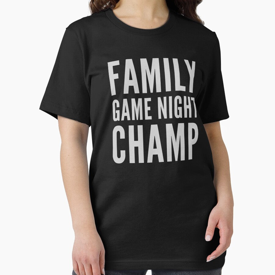 Family Game Night Champ | Funny Trophy by mosbusygaming T-Shirts, Hoodie, Sweatshirt | BlankRebels.com (Image 2)