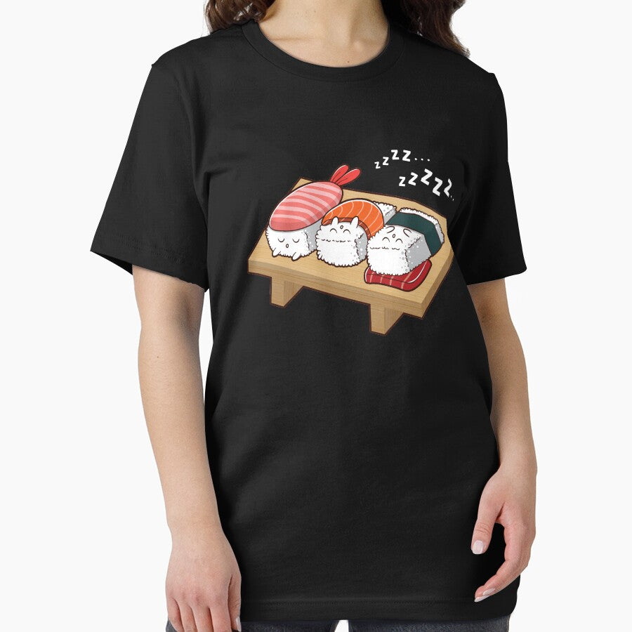 Sushi Kawaii Sleeping by designeclipse T-Shirts, Hoodie, Sweatshirt | BlankRebels.com (Image 2)