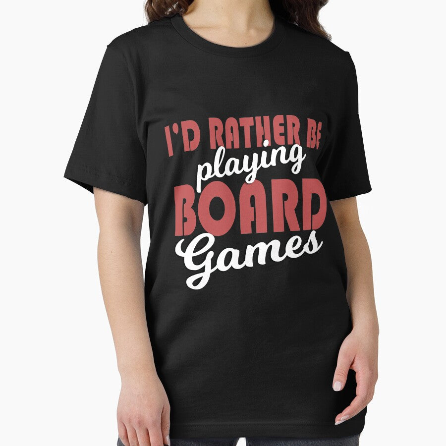 I'd Rather Be Playing Board Games by stuch75 T-Shirts, Hoodie, Sweatshirt | BlankRebels.com (Image 2)