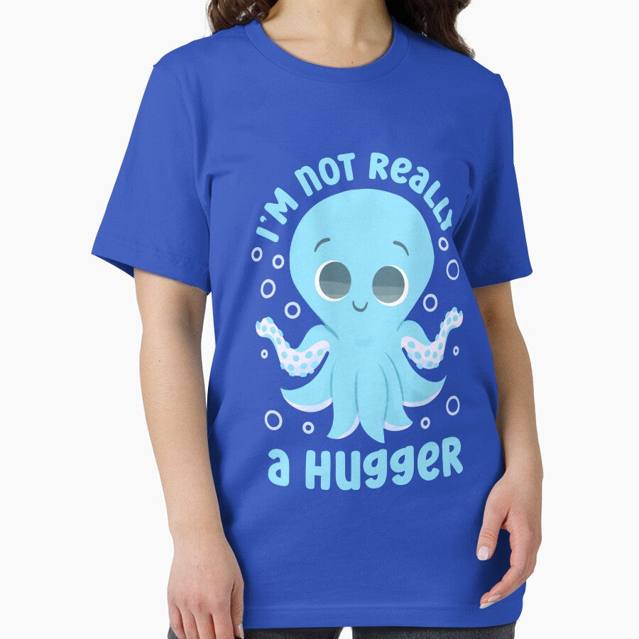 Cute Socially Awkward - I'm not really a hugger by abowersock T-Shirts, Hoodie, Sweatshirt | BlankRebels.com (Image 2)