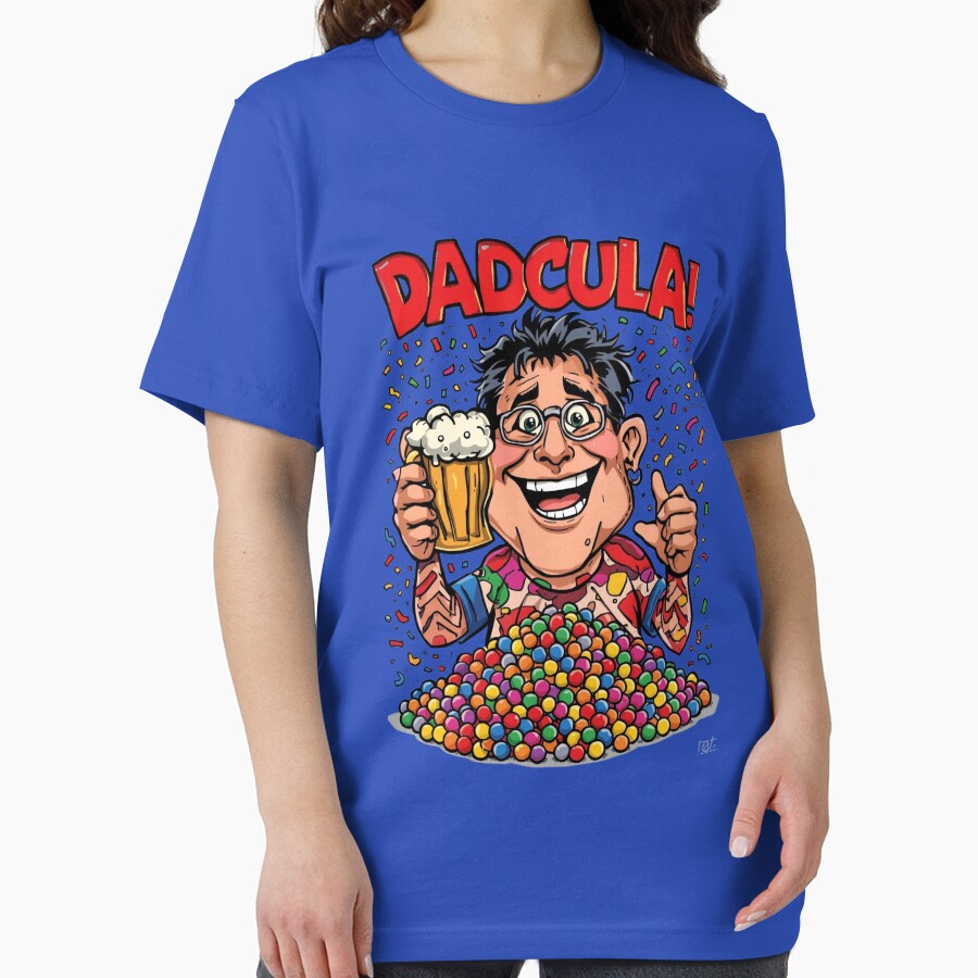 Dadcula – Thirsty for Beer and Candy Sleepy Illustration by EcoArtTees T-Shirts, Hoodie, Sweatshirt (Image 2)