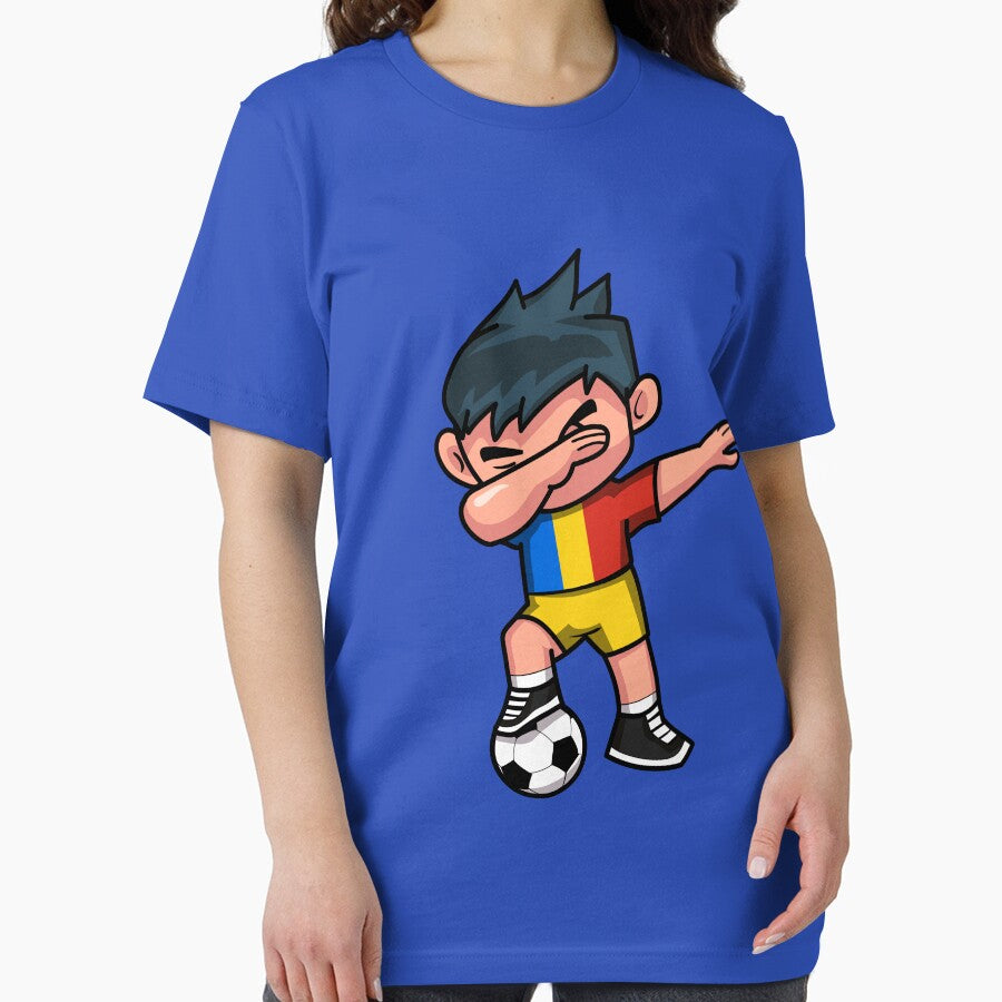 Soccer Boy Dabbing Romania by melsens