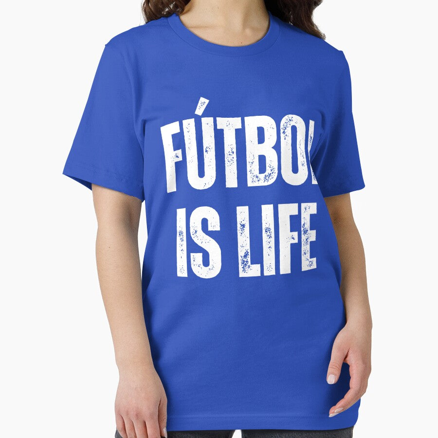 Futbol is Life Blue White Window Decal Car by mariejosee22
