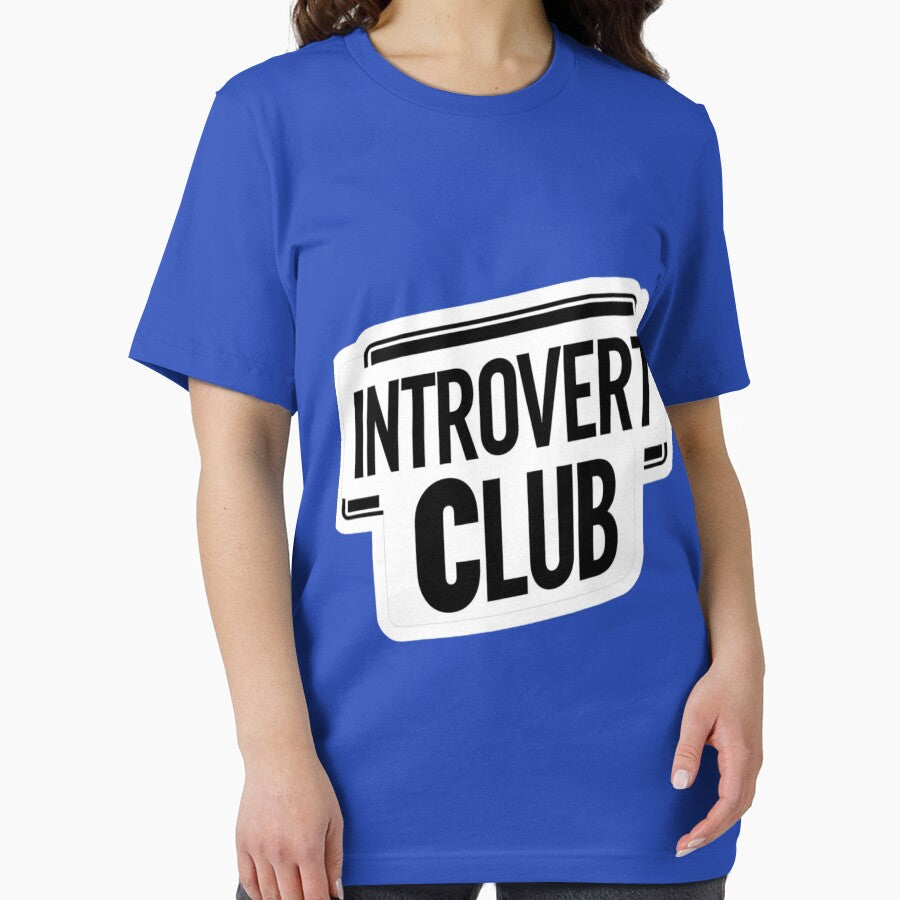 Introvert Club – Funny Minimalist Sticker by ShadowSteel T-Shirts, Hoodie, Sweatshirt | BlankRebels.com (Image 2)