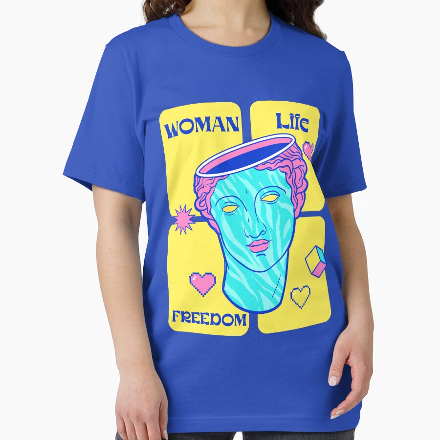 Just A Girl Who Loves Freedom In Life by I Am Cuta T-Shirts, Hoodie, Sweatshirt | BlankRebels.com (Image 2)