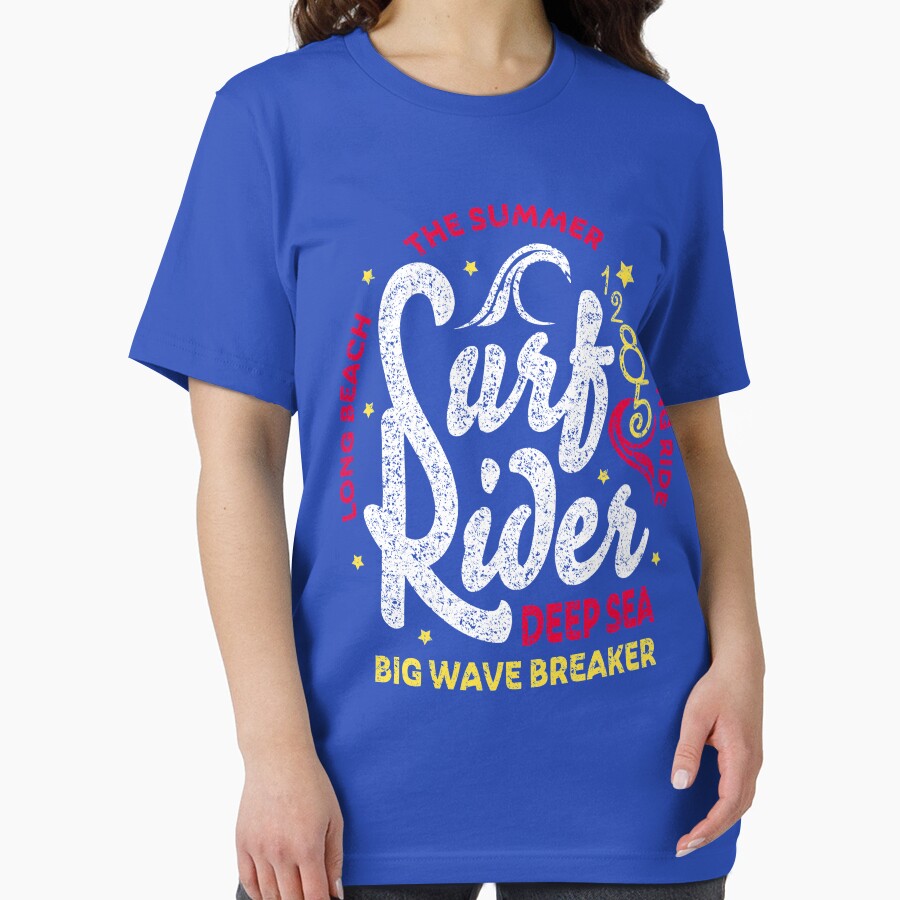 Surfing Design with Typography by PaulC71 T-Shirts, Hoodie, Sweatshirt | BlankRebels.com (Image 2)