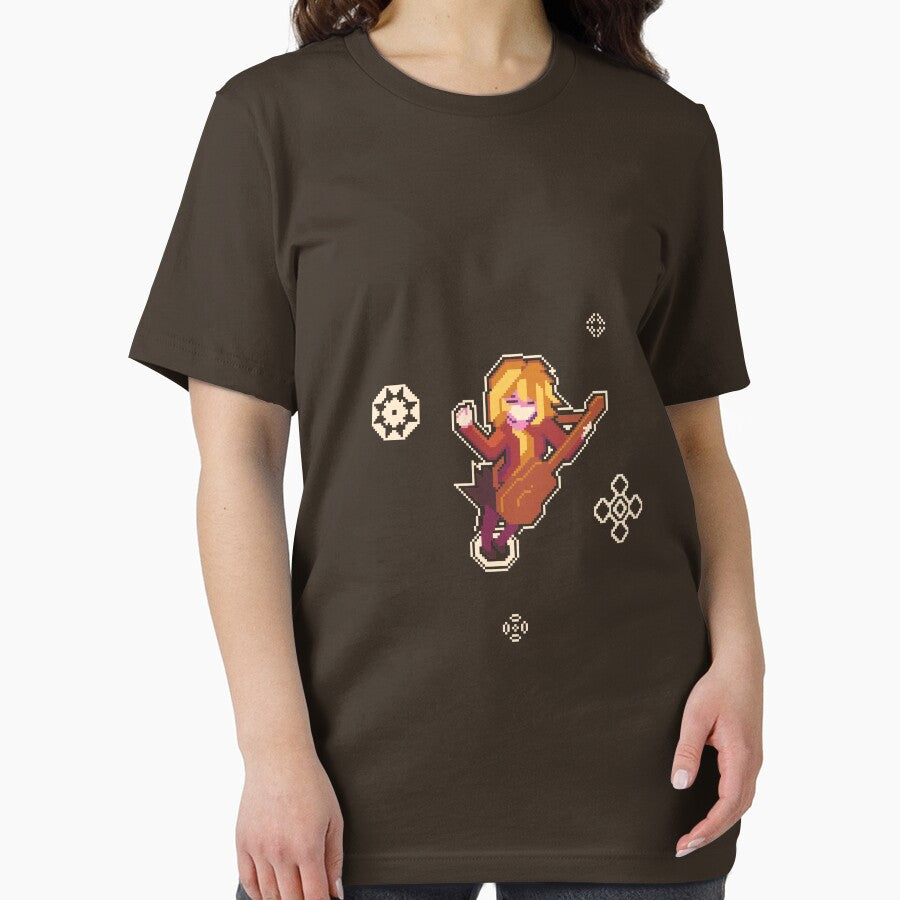 Pixel Art Guitar Girl by Maytch T-Shirts, Hoodie, Sweatshirt | BlankRebels.com (Image 2)