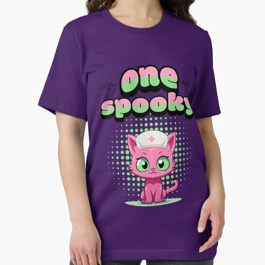 One Spooky Nurse by RockBeeDesigns T-Shirts, Hoodie, Sweatshirt | BlankRebels.com (Image 2)