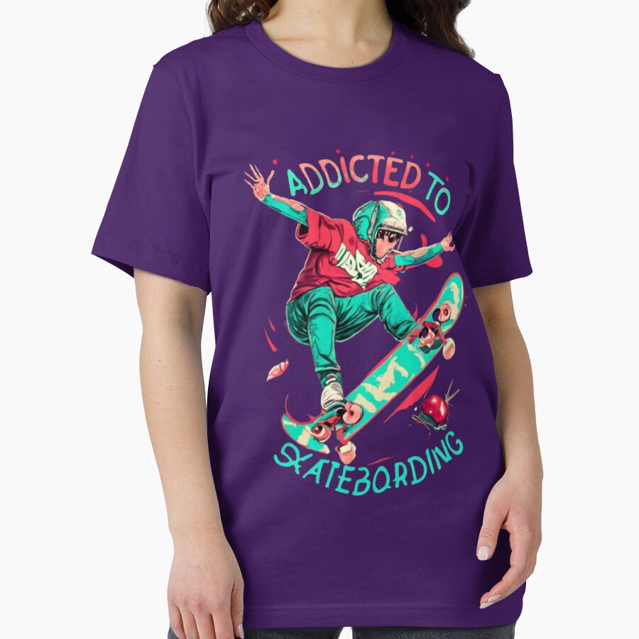 Addicted Skateboarding T-Shirts, Hoodie, Sweatshirt