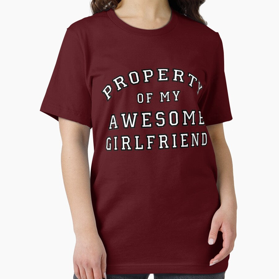 property of my awesome girlfriend by Brandon & Jaymiee T-Shirts, Hoodie, Sweatshirt | BlankRebels.com (Image 2)
