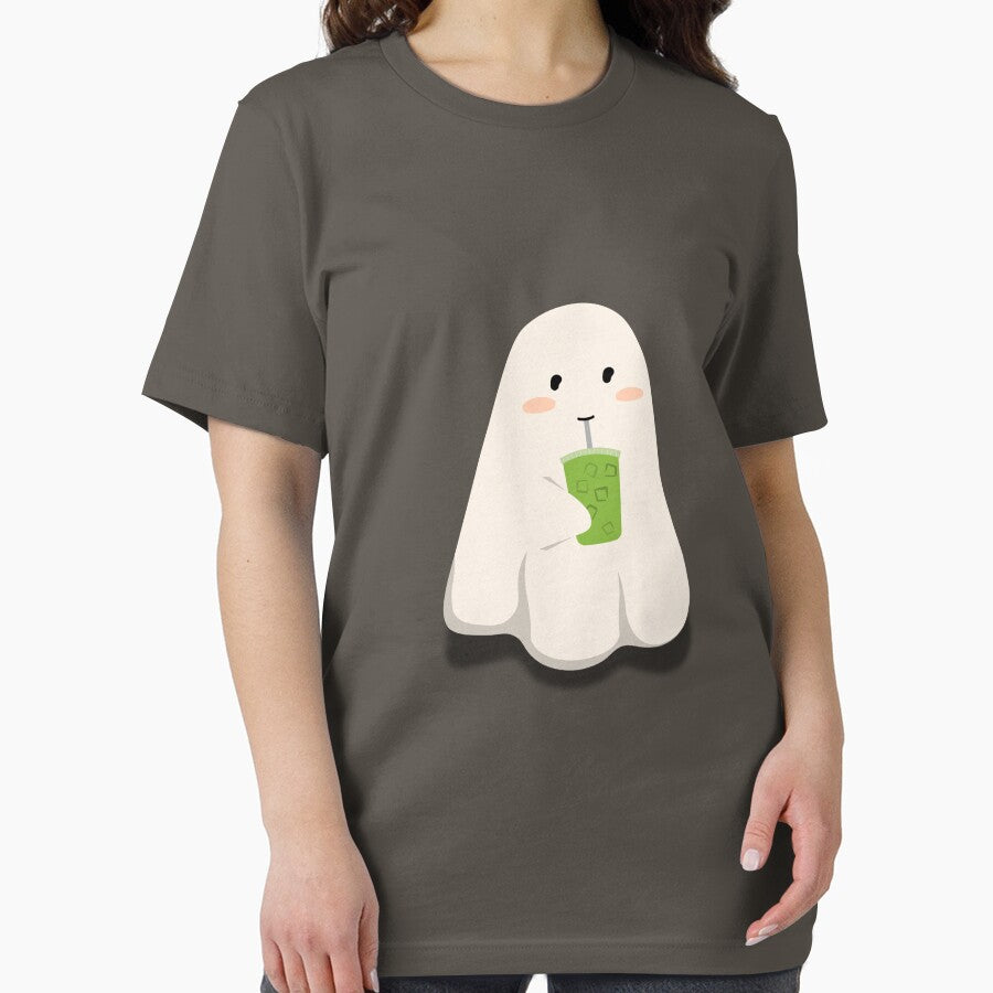 Cute Matcha Ghost – Kawaii Tea Shirt by Kasad Hoodie, Sweatshirt | BlankRebels.com (Image 2)