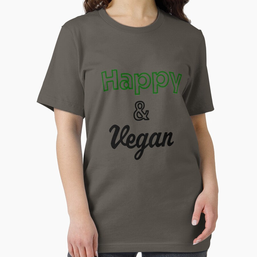 Happy & Vegan by Kajusmcr T-Shirts, Hoodie, Sweatshirt | BlankRebels.com (Image 2)