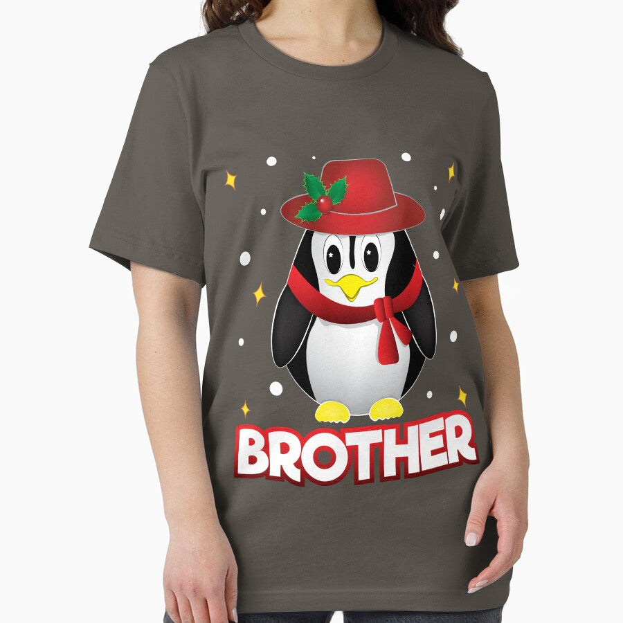 Matching Family Christmas Brother Cute Penguin Xmas Gift by ZNOVANNA T-Shirts, Hoodie, Sweatshirt | BlankRebels.com (Image 2)