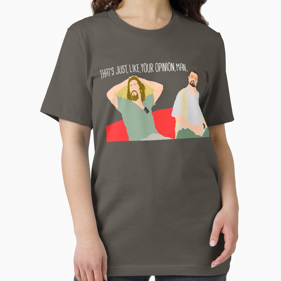 The Big Lebowski - Just Your Opinion Man by deanfredrex T-Shirts, Hoodie, Sweatshirt | BlankRebels.com (Image 2)