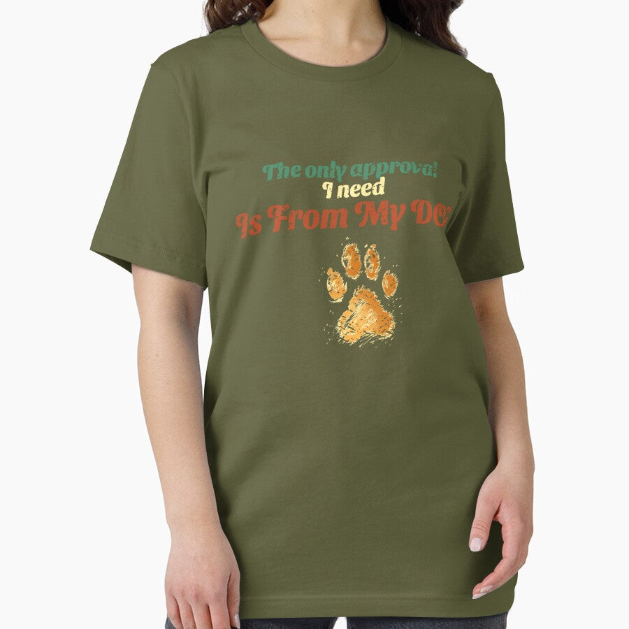 The Only Approval I Need Is From My Dog - Dog Lovers Vintage Tees by GVRDesign Hoodie, Sweatshirt | BlankRebels.com (Image 2)