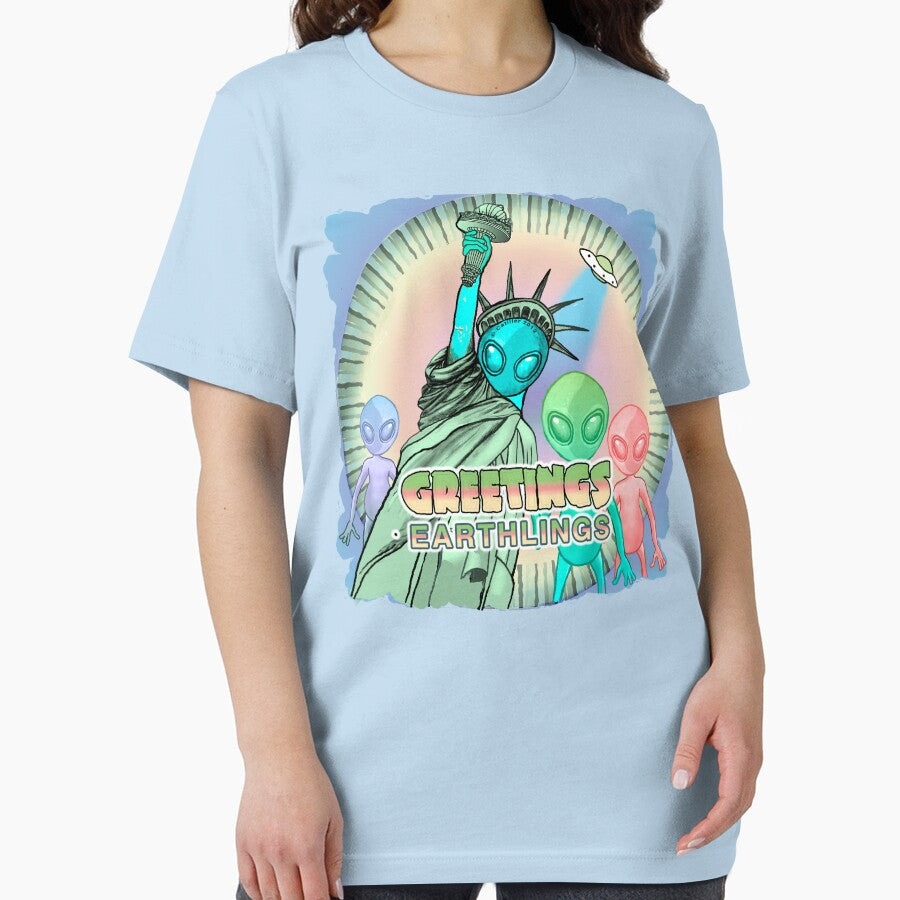 Greetings Earthlings by artmuvz T-Shirts, Hoodie, Sweatshirt | BlankRebels.com (Image 2)
