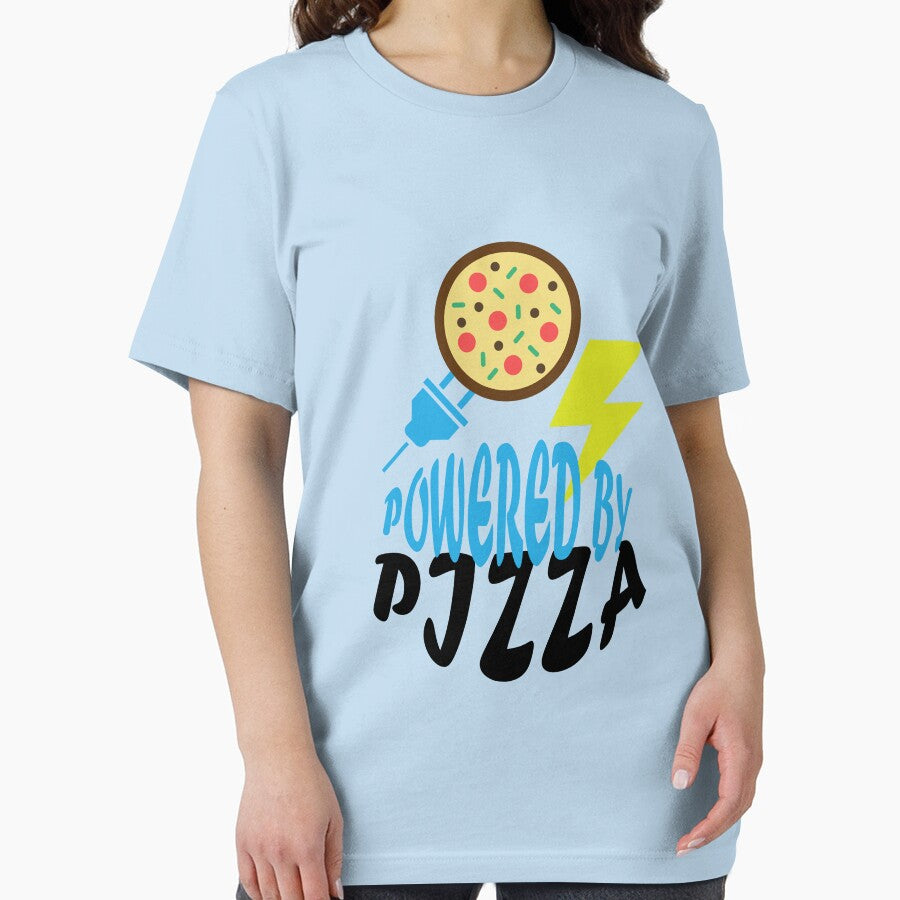 Powered Pizza – Funny Colorful Pizza Power T-Shirts, Hoodie, Sweatshirt