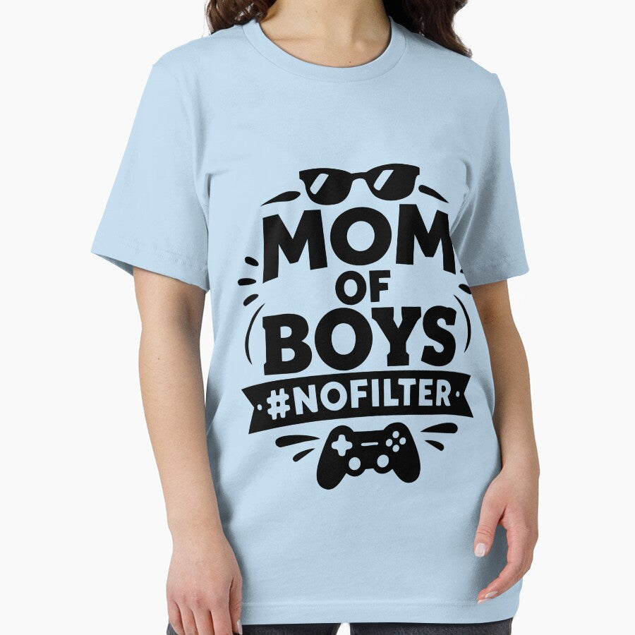 Mom of Boys No Filter by Modern Creative Designs T-Shirts, Hoodie, Sweatshirt | BlankRebels.com (Image 2)