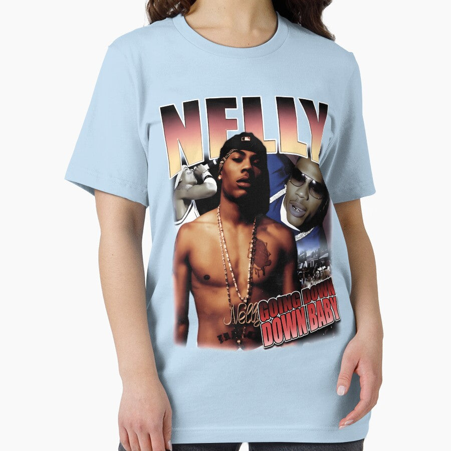 90S-Vintage-Hip-Hop-Nelly-Going-Down-Down-Baby by JacklynHalvorso T-Shirts, Hoodie, Sweatshirt | BlankRebels.com (Image 2)