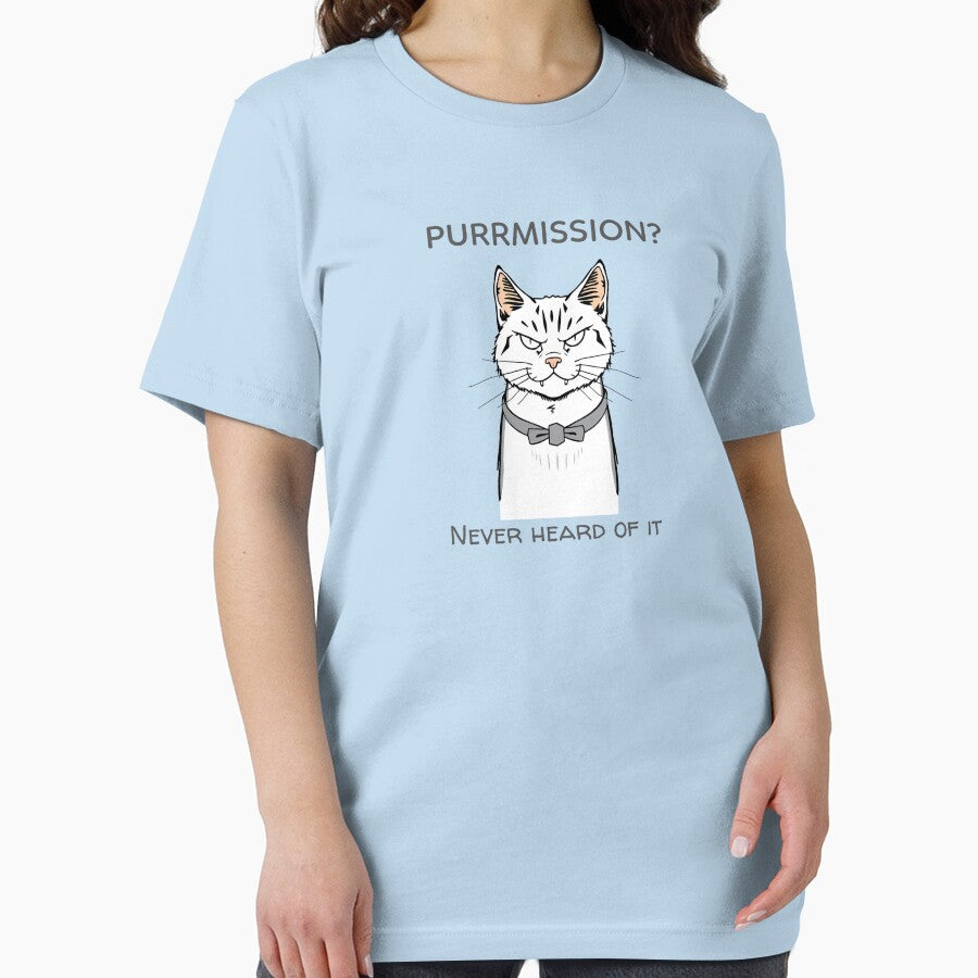 Purrmission? Cat Lover by Shmidzis T-Shirts, Hoodie, Sweatshirt | BlankRebels.com (Image 2)
