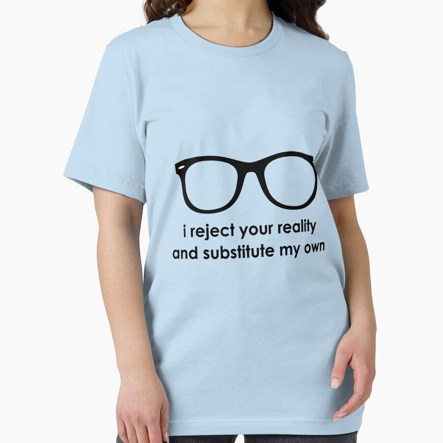 i reject your reality and substitute my own - Blue and Black Line by lovecrafted
