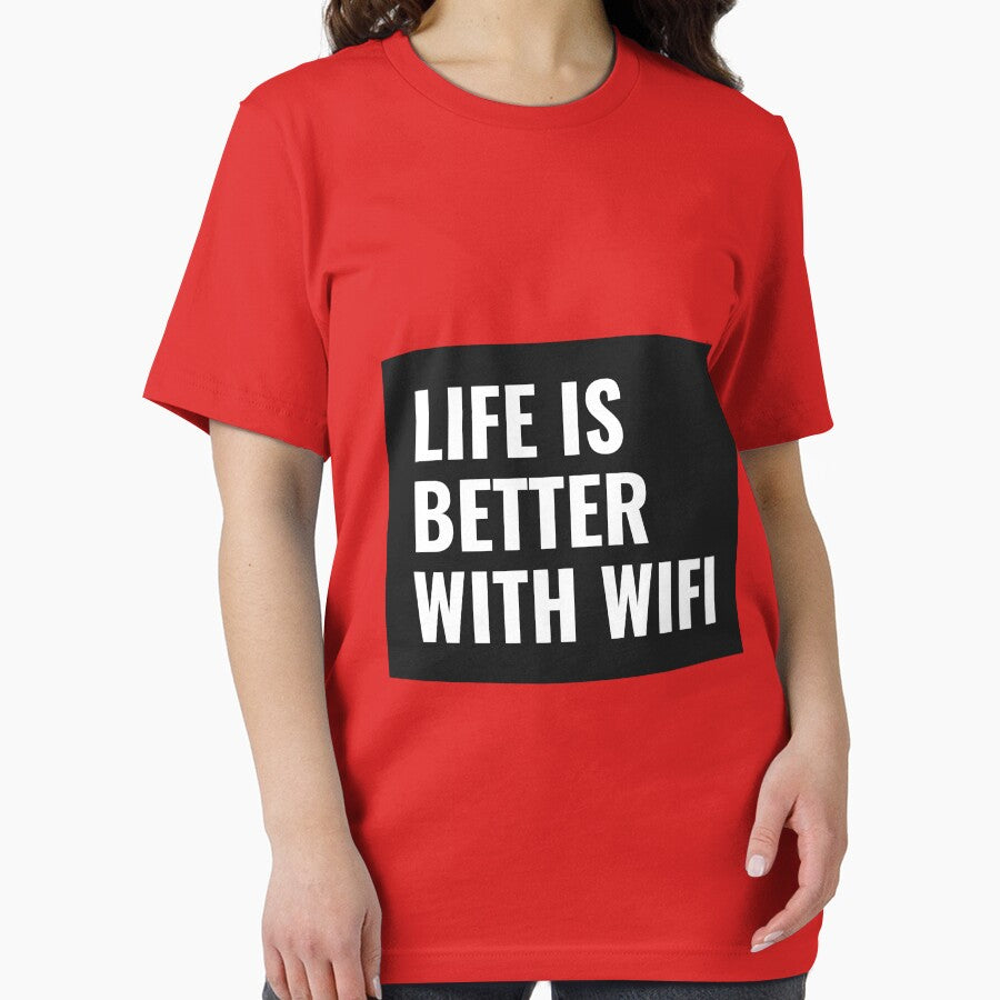 LIFE IS BETTER WITH WIFI by Style2Vie T-Shirts, Hoodie, Sweatshirt | BlankRebels.com (Image 2)