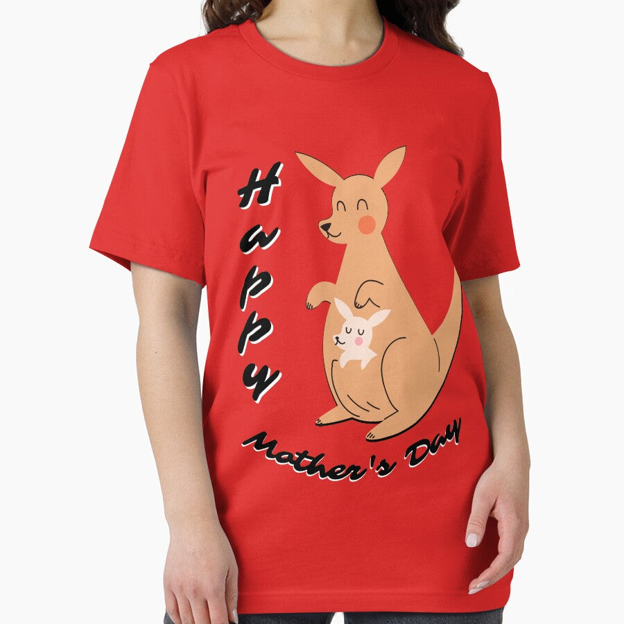 Kangaroo Mom and cub | Mother's Day by pod-plus-plus T-Shirts, Hoodie, Sweatshirt | BlankRebels.com (Image 2)