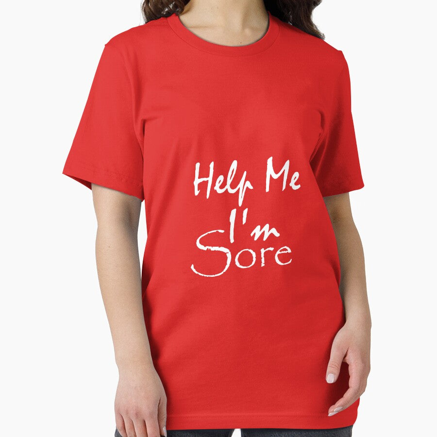 Help Me I'm Sore Shirt/Cute Workout  Shirt/Workout Tank/Fitness/Burpess/Squats/Gym  Life/Crossfit/Bridesmaids... (Image 2)